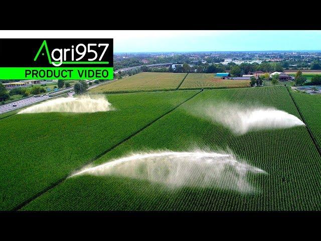 3 HOSE REEL SPRINKLER IRRIGATION in CORN - CASELLA Machines | 3 IRRIGATORI A PIOGGIA CASELLA su MAIS