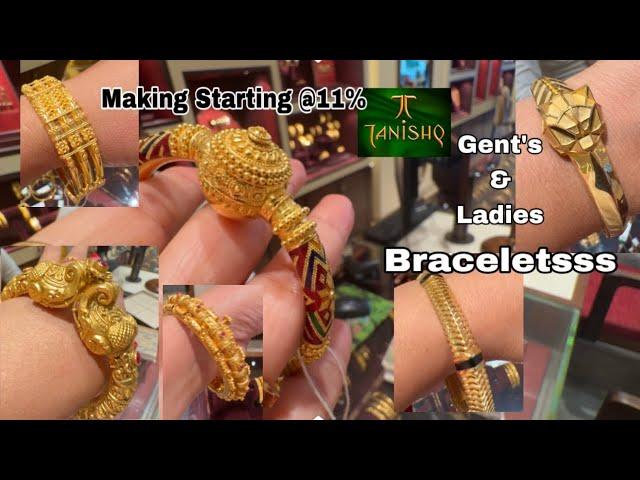 Tanishq Latest Mens & Women Bracelet Designs/Bangles type Bracelet/Kada/Bala/Chur/Pola/Deeya