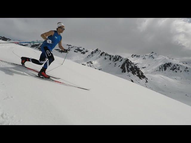 David Norris has Extreme Skill on Cross-Country Skis