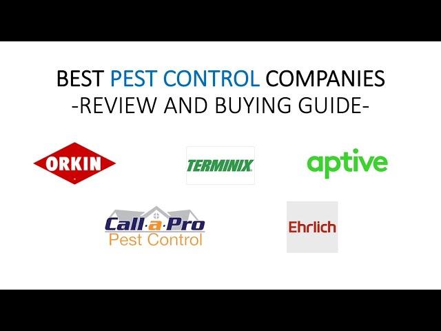 Best Pest Control Companies | Review & Buying Guide