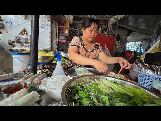 Gỏi cuốn tôm thịt bán chạy nhất Sài Gòn, ngày bán cả ngàn cuốn