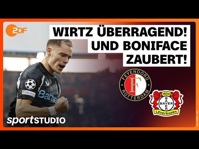 Feyenoord Rotterdam – Bayer Leverkusen | Champions League 2024/25 | sportstudio