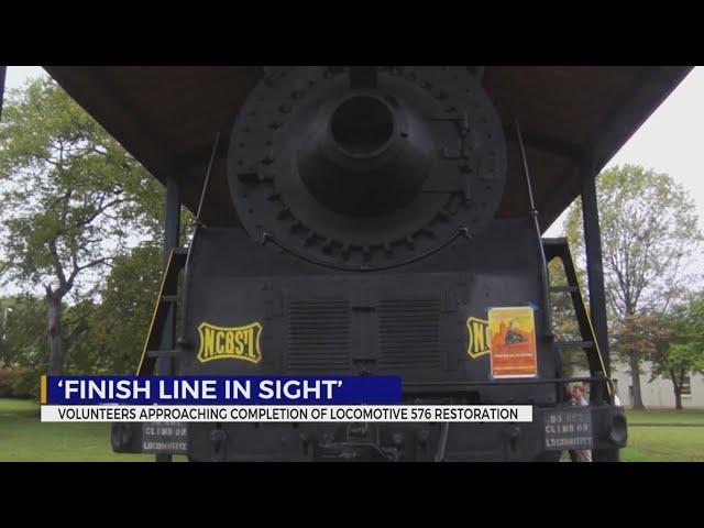 Nashville's Locomotive 576 is being restored