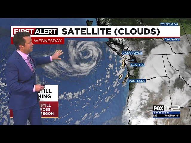 FOX 12 Oregon Wednesday evening weather forecast for Portland (11/20)