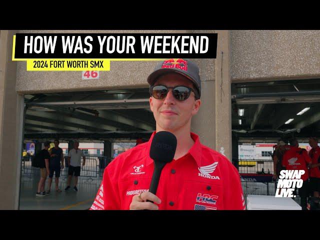 Lawrence, Deegan & More Talk 2024 Fort Worth SuperMotocross | How Was Your Weekend