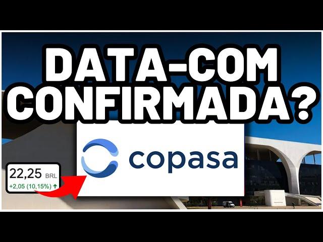  COPASA: DIVIDENDOS QUE NINGUÉM ESPERA? AÇÕES PODEM DECOLAR COM EXTRAORDINÁRIOS! PREÇO TETO CSMG3