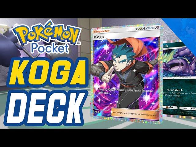 Koga Bounce feels SLICK! Weezing & Muk Deck for Pokemon Pocket