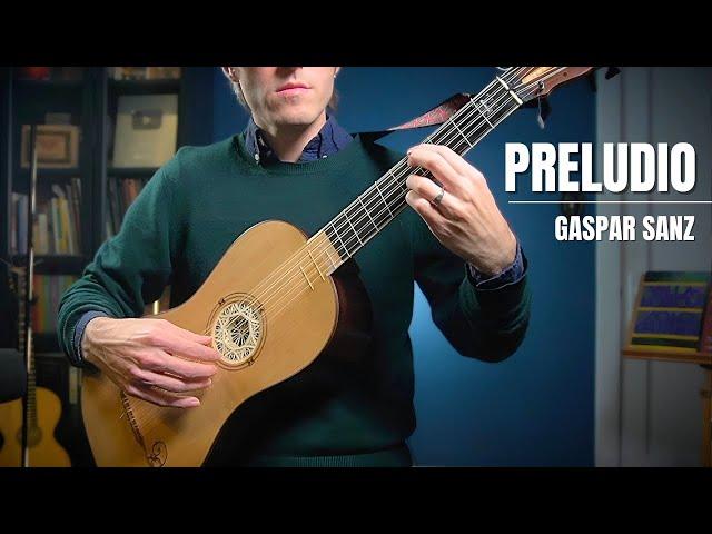 "Preludio" 350-Year-Old Music on Guitar