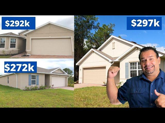 3 Affordable Lehigh Acres model homes for sale under $300k
