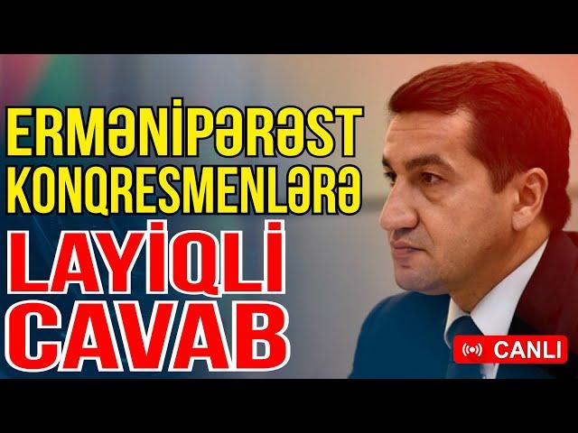 Rəsmi Bakıdan ermənipərəst konqresmenlərə layiqli CAVAB - Media Turk TV