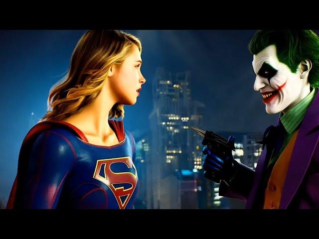 Supergirl vs Joker_ Battle - A Perilous Showdown _ Supergirl in peril moment