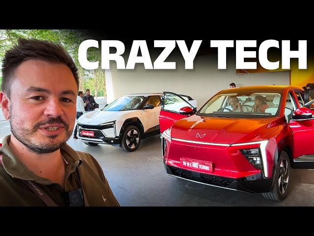 CRAZY high-tech Mahindra EVs signal a new player in the segment...Mahindra BE 6, XEV 9E