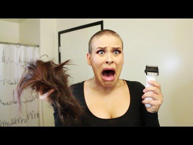 SHAVING MY HEAD