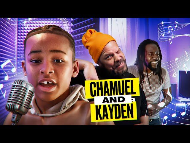 KAYDEN und CHAMUEL im STUDIO 