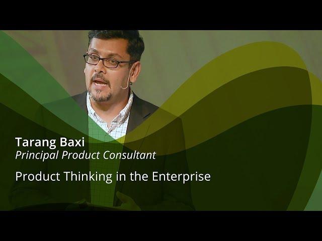 Product Thinking in the Enterprise