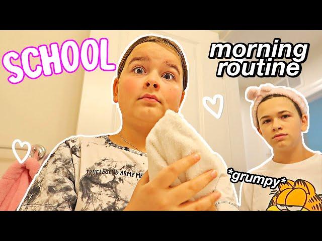 MORNING SCHOOL ROUTINE 2021!! | CILLA AND MADDY
