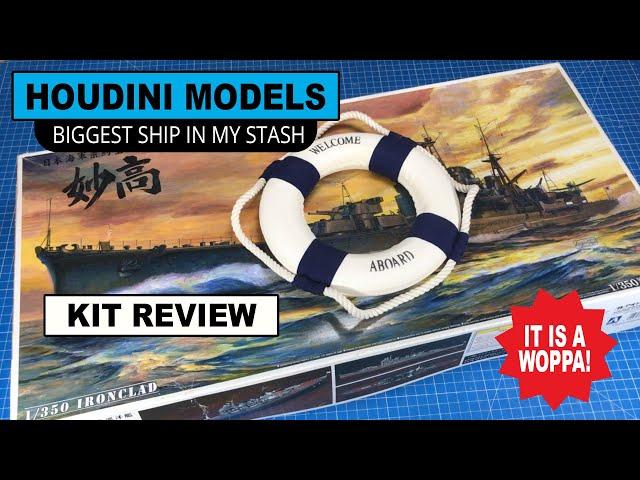 The Biggest Warship kit in my stash reviewed as requested by Members