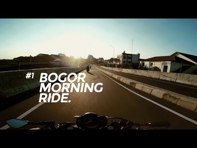 CINEMATIC MOTOVLOG | MORNING BOGOR CITY, INTRO THE CHANNEL