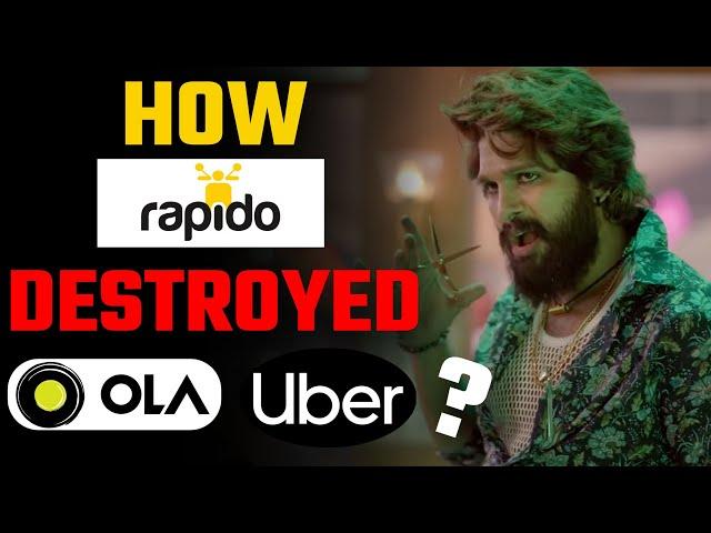 How Rapido Destroyed OLA & Uber? | Business Case study | Aditya Saini | Hindi