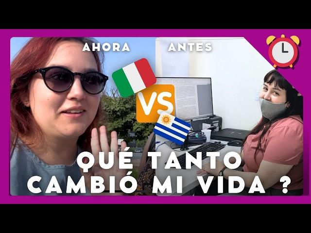 Cómo es un día viviendo en Italia ? VIDEO RUTINA