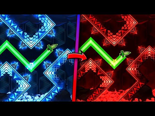 Tidal Wave but it's red | Geometry Dash