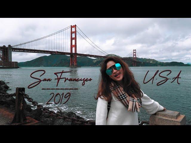 Golden Gate Bridge, Palace of Fine Arts, Swensen's Ice Cream and Lombard Street  - San Francisco