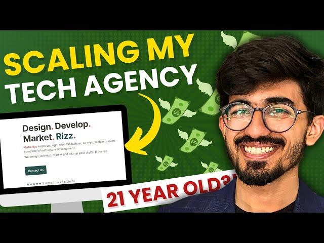 How I Scaled My Tech Agency in 90 days?! Ali Solanki