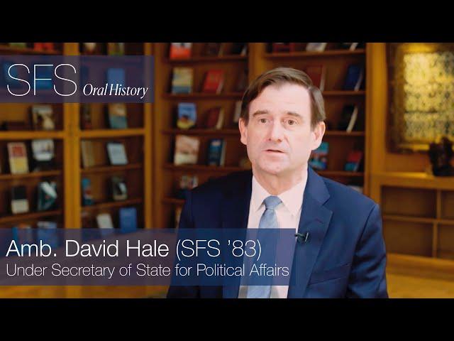 David Hale (SFS’83): Georgetown Taught Me the Fundamentals