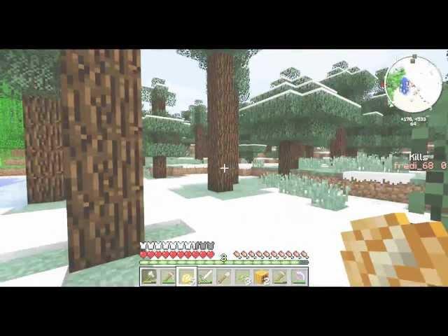 Let's Battle #001 old but gold Minecraft - eine lange Aufbauphase und ein schneller Showdown
