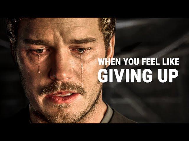 WHEN YOU FEEL LIKE GIVING UP - Powerful Motivational Speech