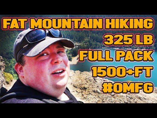 Fat man climbs mountain with full pack on just for the LOLZ! - @Barnacules