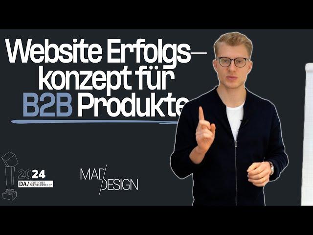 Erfolgskonzept für Deine B2B Website (in 4 min erklärt)