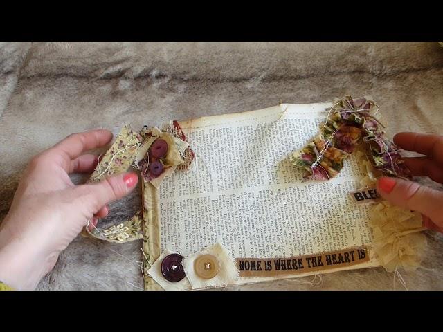 Vintage Junk Journal Tags Pockets Embellishment Kit - Sold - Thank you!!!