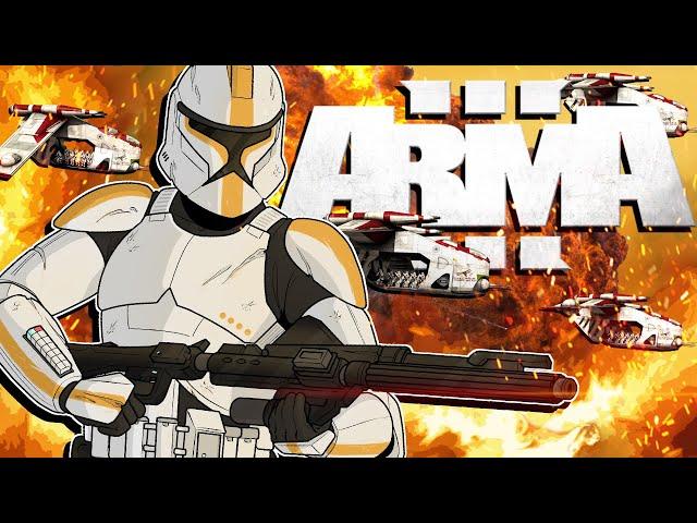 The Battle of Geonosis Fought by Idiots | Arma 3 STARWARS