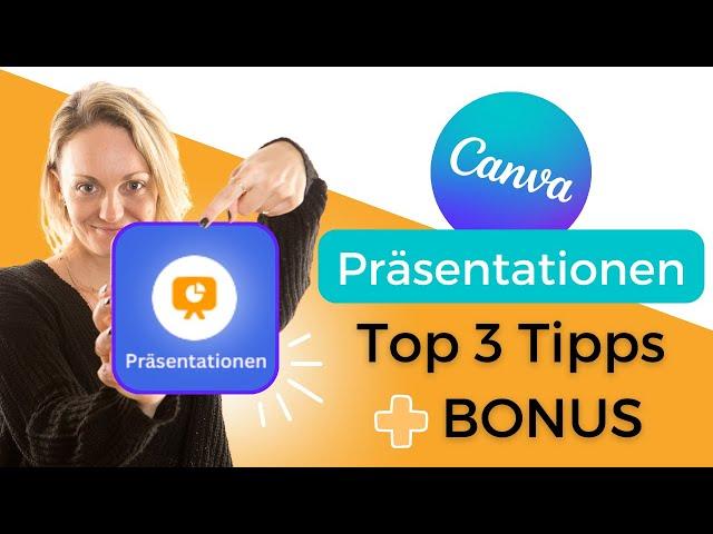 3 GEHEIME TRICKS für deine Präsentationen in Canva  | Präsentationen in Canva erstellen