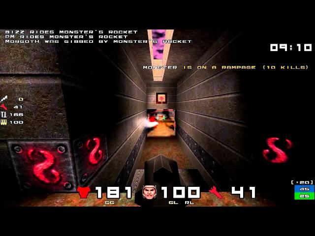 QuakeWorld Demo: LakermaN_of_sc FFA on Map: DM2 - 1080p January 18th, 1999