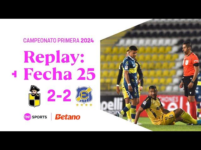 TNT Sports Replay | Coquimbo Unido 2 - 2 Everton | Fecha 25