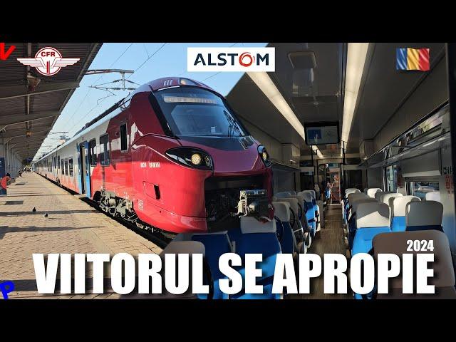 Trenul nou la Bucuresti | Prezentare Alstom Coradia Stream pentru Romania 2024