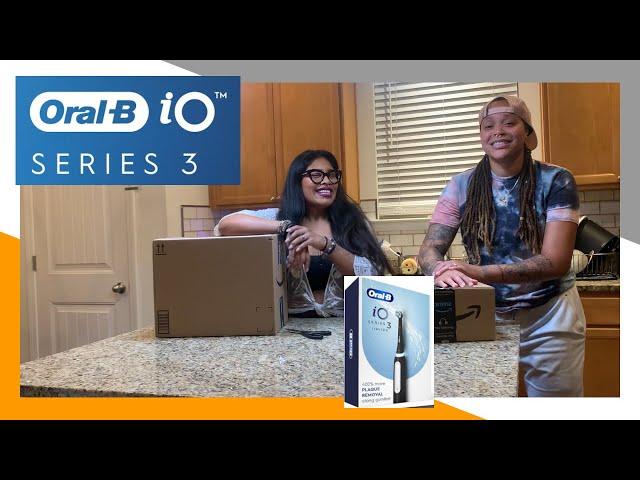 Oral-B iO Series 3 Limited Deep Clean Rechargeable Electric Powered Toothbrush Unboxing Amazon Order