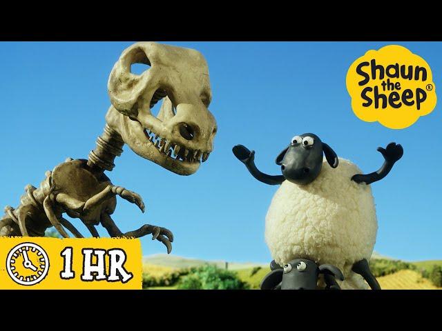 Shaun the Sheep  Dinosaur Bone Discovery & MORE  Full Episodes Compilation