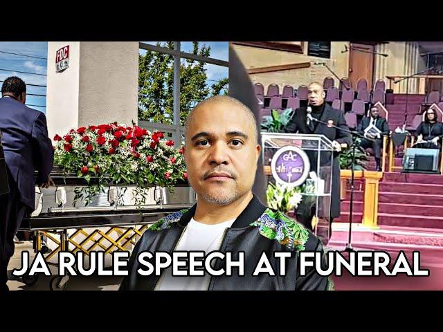 Ja Rule Full Heartfelt Speech at Irv Gotti Funeral service