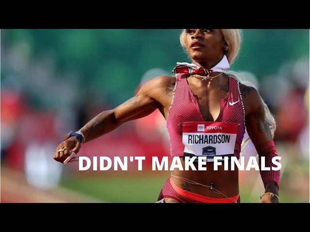 Sha'Carri Richardson DOESN'T MAKE 100m Finals~ 2022 USA National Championships