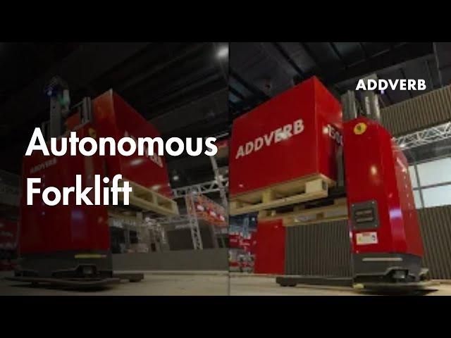 "FlowT Autonomous Forklift by Addverb: Enhancing Efficiency in Material Handling"