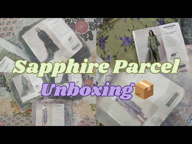 Sapphire Shopping Haul ️| Sapphire parcel Unboxing | Sapphire Sale 2024 #sapphire #sapphiresale