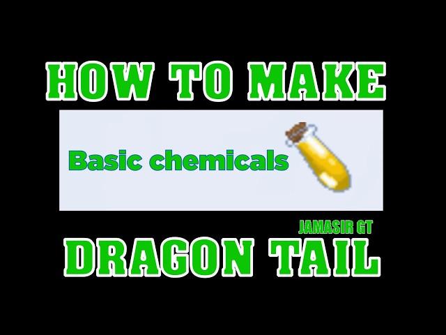 HOW  TO MAKE DRAGON TAIL || JAMASU
