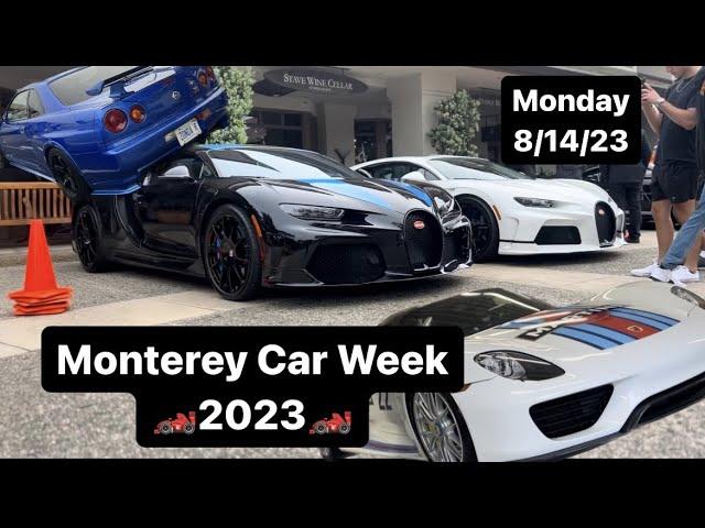 Monterey Car Week 2023 - 8/14/23 Monday