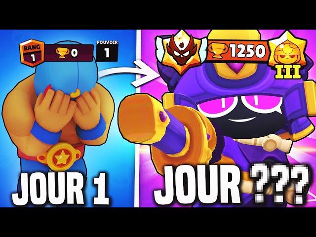 j'ai TERMINÉ BRAWL STARS en 31 JOURS... (impossible ?) - BRAWL STARS FR