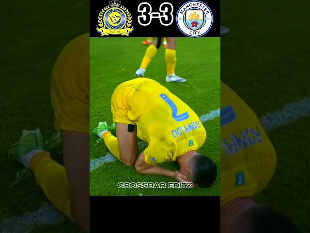 Al Nassr vs Manchester City Imaginary Match | Penalty shoot out Highlights #haaland vs #ronaldo