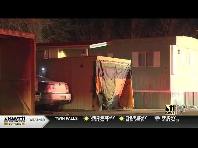 Twin Falls firefighters investigate trailer park fire | KMVT