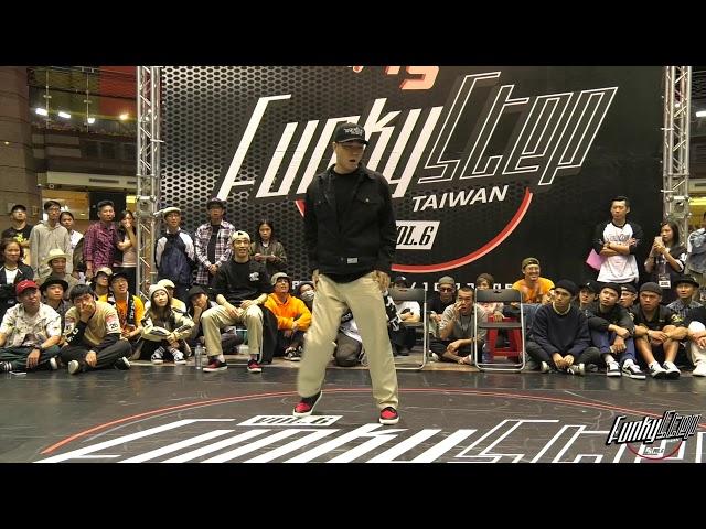 20171021 FUNKY STEP VOL.6 popping Judge Solo(Mo'Higher) Jaygee、Hoan